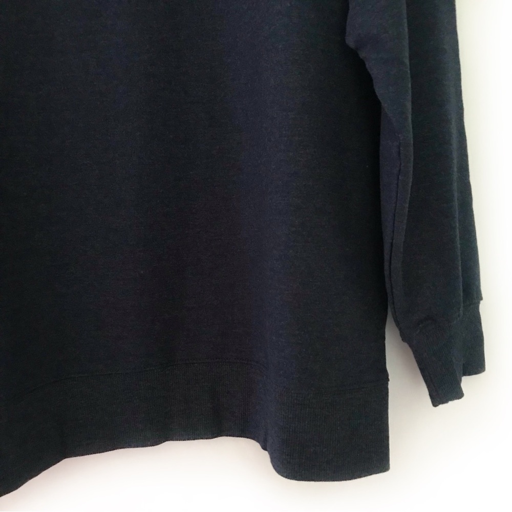 WILDFOX Good Vibes Crew Neck Sweatshirt Navy Blue - Picture 9 of 12